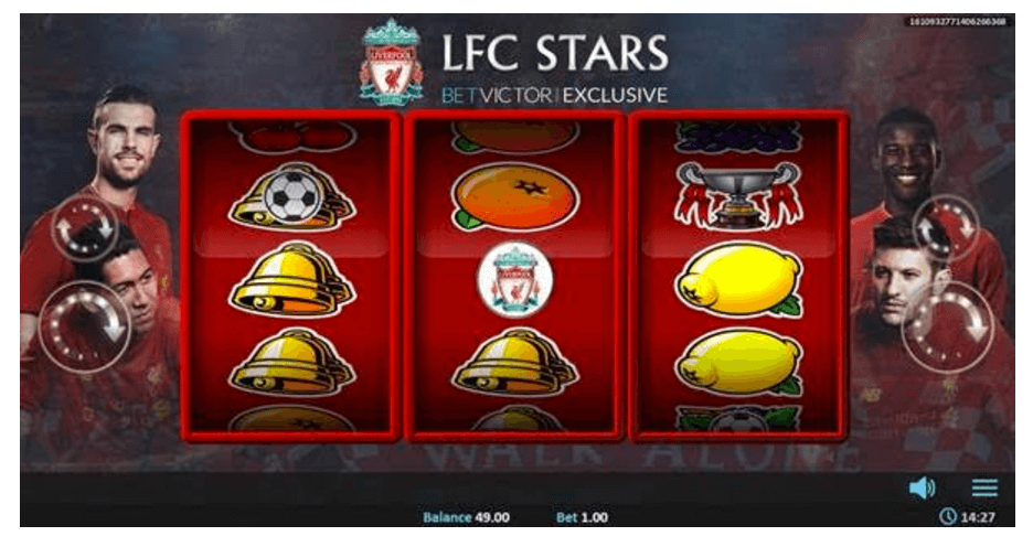 Nový automat vytvořen podle fotbalového klubu FC Liverpool