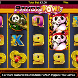 Hrací Automat Panda Pow