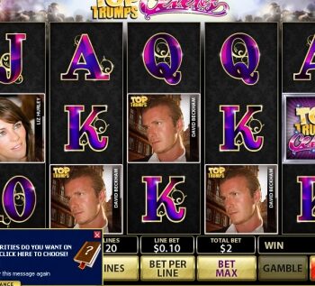 Hrací Automat Top Trumps Celebs