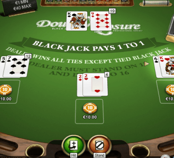 Blackjack Double Exposure Karetní Hra