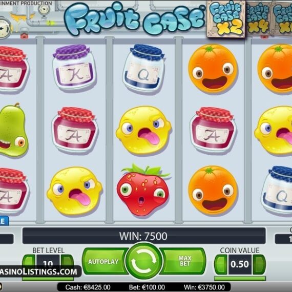 Hrací Automat Fruit Case