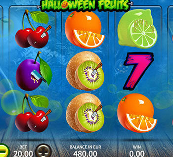 Hrací Automat Halloween Fruits