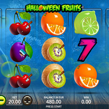 Hrací Automat Halloween Fruits