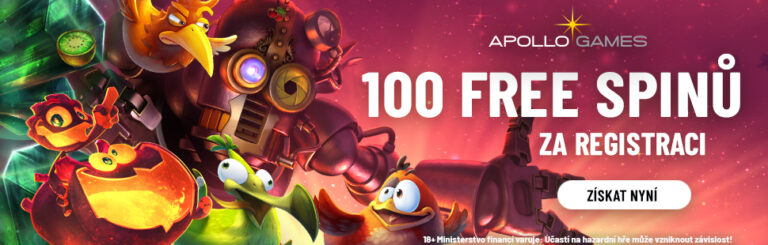 Free spiny za registraci v Apollo Games casinu