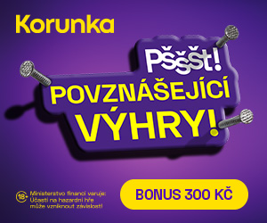 Korunka bonus 300Kc