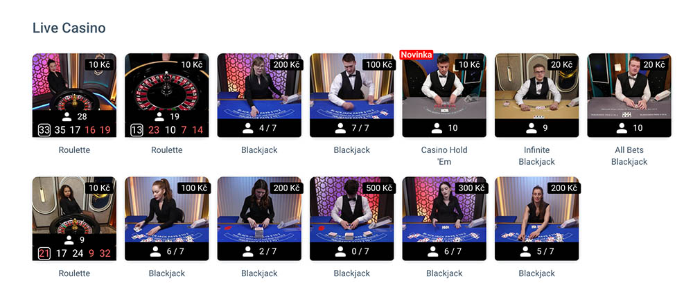 Maxa Live Casino