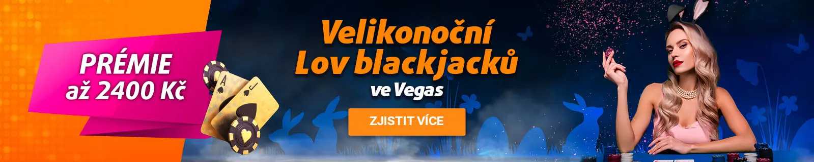 Lov blackjacků v Tipsport Vegas