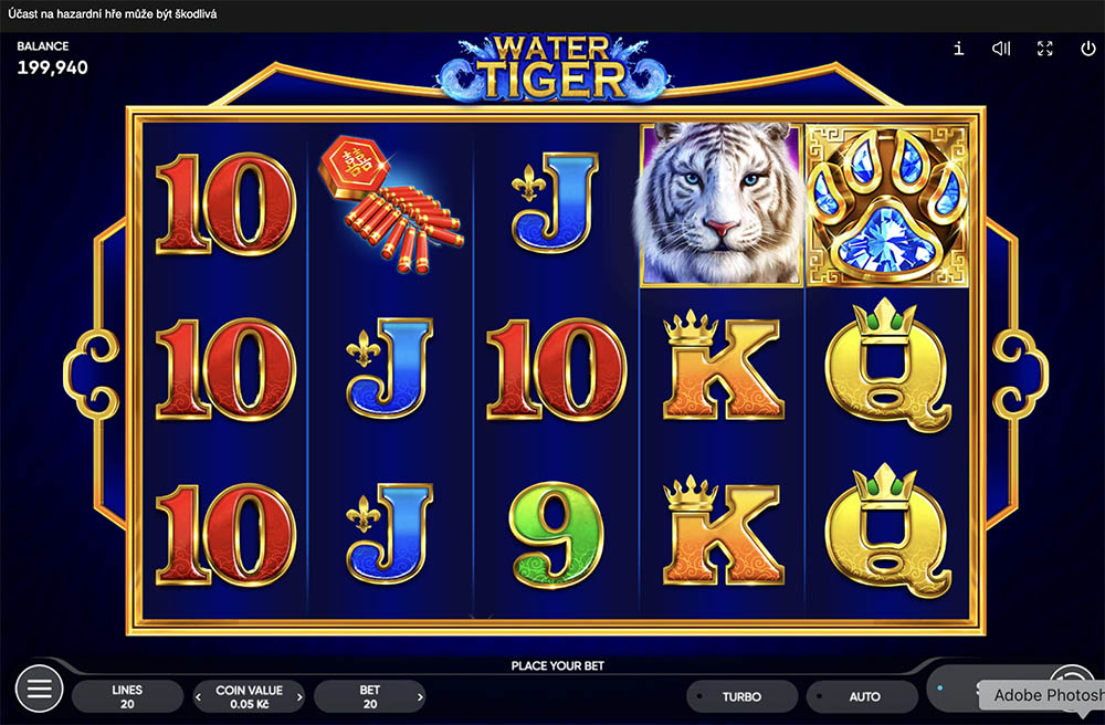 Hra automatu Water Tiger