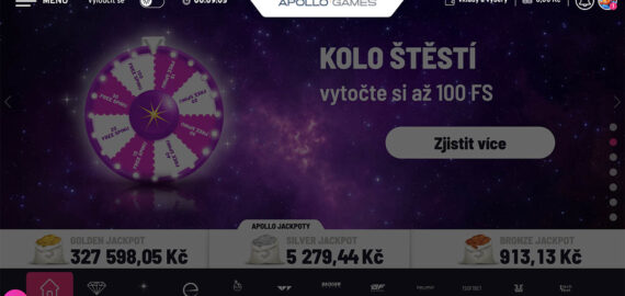 Apollo Games vklad peněz – Jak vložit peníze u Apollo Games 