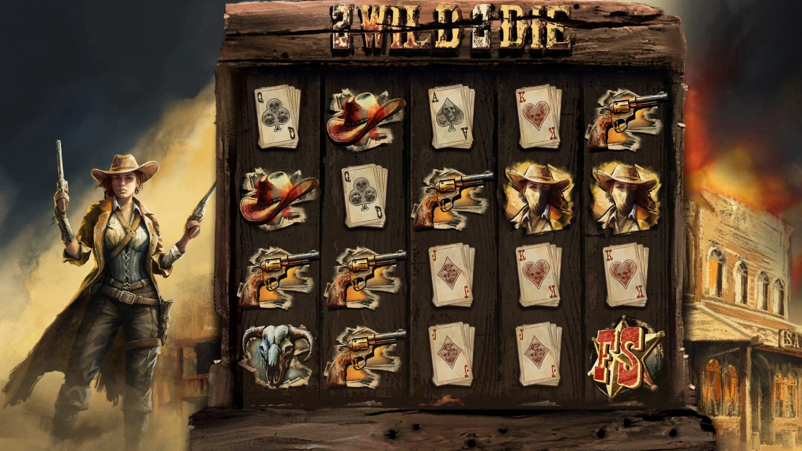 2 Wild 2 Die od Hacksaw Gaming: ukázka hry