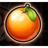 Symbol Pomeranč na automatu 81 Famous Multifruits