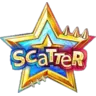 Symbol Hvězda (Scatter, kdekoli) na automatu All Ways Queen