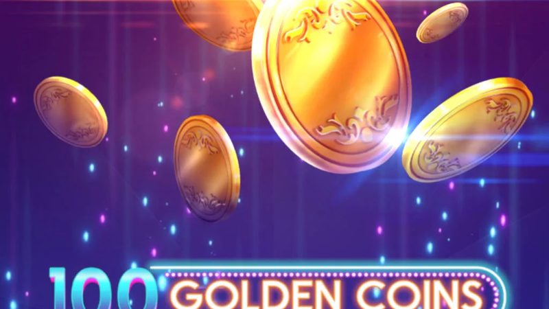 Automat 100 Golden Coins od Amusnet