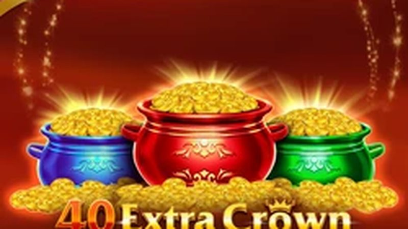 Automat 40 Extra Crown Triple Boost Golden Coins Link od Amusnet