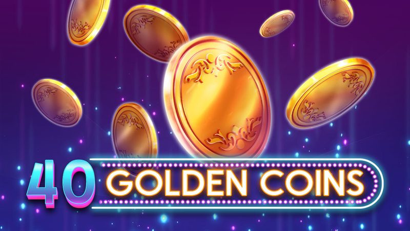 Automat 40 Golden Coins od Amusnet