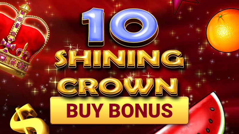 Automat Shining Crown Buy Bonus od Amusnet