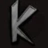 Symbol K na automatu Beam Boys