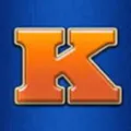 Symbol K na automatu Buffalo Blitz