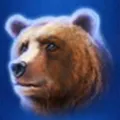 Symbol Medvěd na automatu Buffalo Blitz