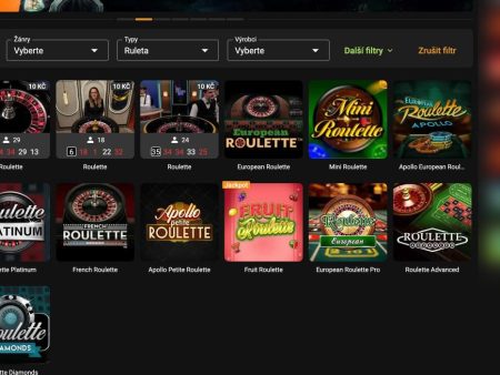 Chance ruleta: 16 rulet, živé stoly a hra pro zábavu