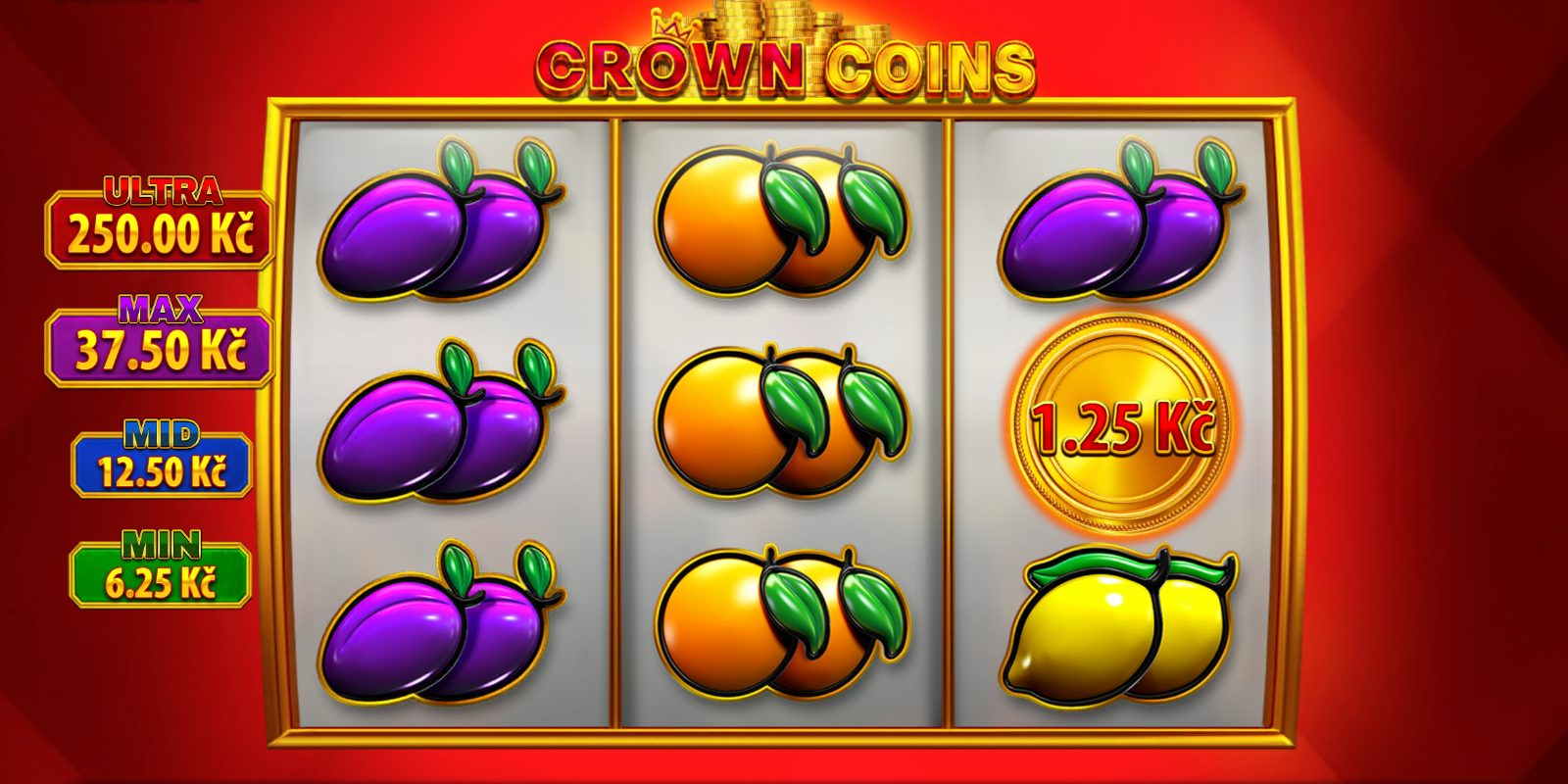 Crown Coins od Endorphina: ukázka hry
