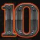 Symbol 10 na automatu Dead or Alive