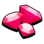 Symbol Rubíny na automatu Donny Dough