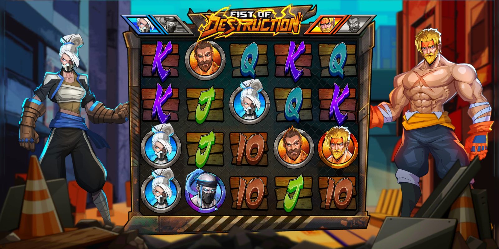 Fist of Destruction od Hacksaw Gaming: ukázka hry