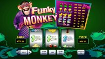 Funky Monkey: recenze automatu, demo zdarma i hra za peníze