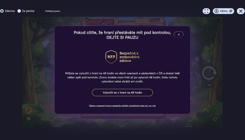 GrandWin casino: Potřebuji pauzu