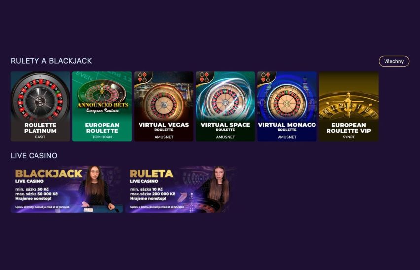 GrandWin casino: rulety a live casino