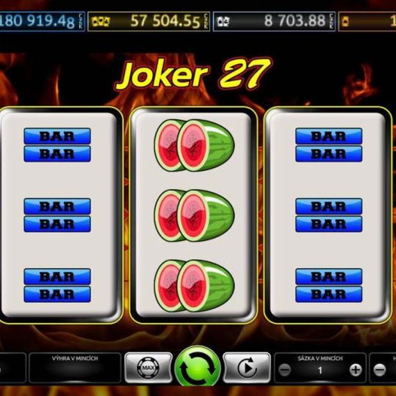 Joker 27: recenze automatu, demo zdarma i hra za peníze