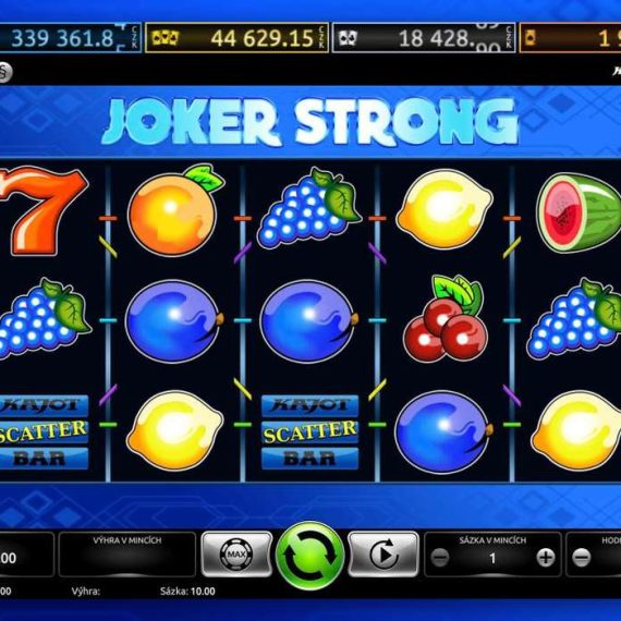 Joker Strong: recenze automatu, demo zdarma i hra za peníze