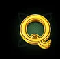 Symbol Q na automatu Lucky Cloverland