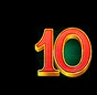 Symbol 10 na automatu Lucky Cloverland