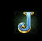 Symbol J na automatu Lucky Cloverland