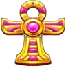 Symbol Ankh na automatu Multi Golden Scarabs