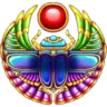 Symbol Duhový skarab (Scatter) na automatu Multi Golden Scarabs