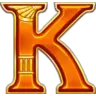 Symbol K na automatu Multi Golden Scarabs