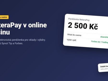 NeteraPay v online casinu: vklad, výběr a poplatky
