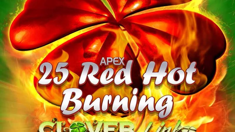 Automat 25 Red Hot Burning Clover Link od Novomatic