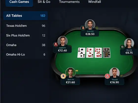 Ilustrace online pokeru