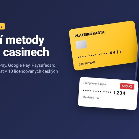 Platební metody v online casinech: jak vložit a vybrat peníze