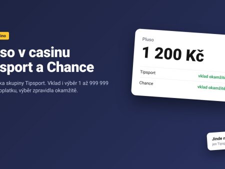 Pluso v casinu Tipsport a Chance