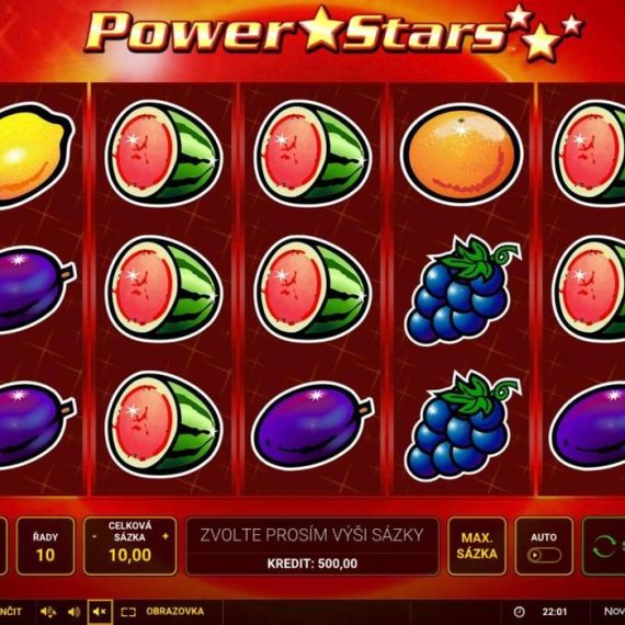 Power Stars: recenze automatu, demo zdarma i hra za peníze