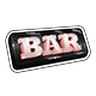 Symbol Červený bar na automatu Reel Hot Respin