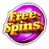 Symbol Free Spins (Scatter) na automatu Reel Hot Respin