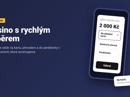 Casino s rychlým výběrem: kde přijdou peníze nejdřív