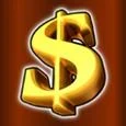 Symbol Dolar (Scatter) na automatu Shining Crown