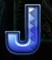 Symbol J na automatu Skull Bonanza